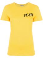 Calvin Klein Jeans Logo Patch T-shirt - Yellow & Orange
