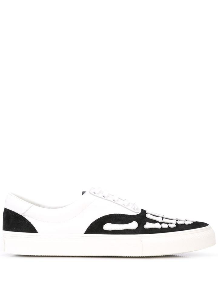 Amiri Skel Toe Sneakers - Black