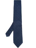 Etro Floral Pattern Tie - Blue