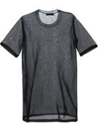 Calvin Klein Collection Sheer T-shirt Dress