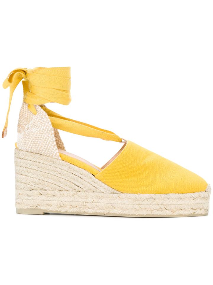 Castañer Campesina Wedges - Yellow & Orange