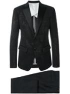 Dsquared2 Two Piece Dinner Suit, Men's, Size: 46, Black, Silk/cotton/polyamide/virgin Wool