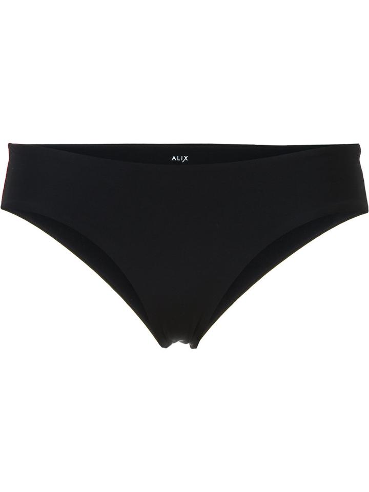 Alix - Gale Bikini Bottoms - Women - Nylon/spandex/elastane - M, Black, Nylon/spandex/elastane