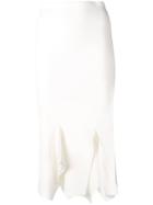 Roland Mouret Lucca Skirt - White