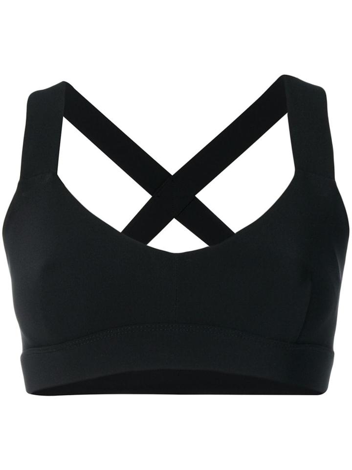 No Ka' Oi Sweetheart Crop Top - Black
