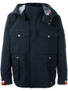 Moncler Gamme Bleu - Multi-pocket Rain Jacket - Men - Polyamide/spandex/elastane/cupro - 4, Blue, Polyamide/spandex/elastane/cupro