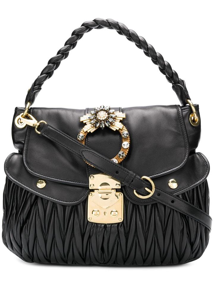 Miu Miu 5bc036 Ojon88f0002 - Black