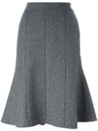 Stella Mccartney 'donata' Skirt, Women's, Size: 44, Grey, Wool/viscose/polyamide/cotton
