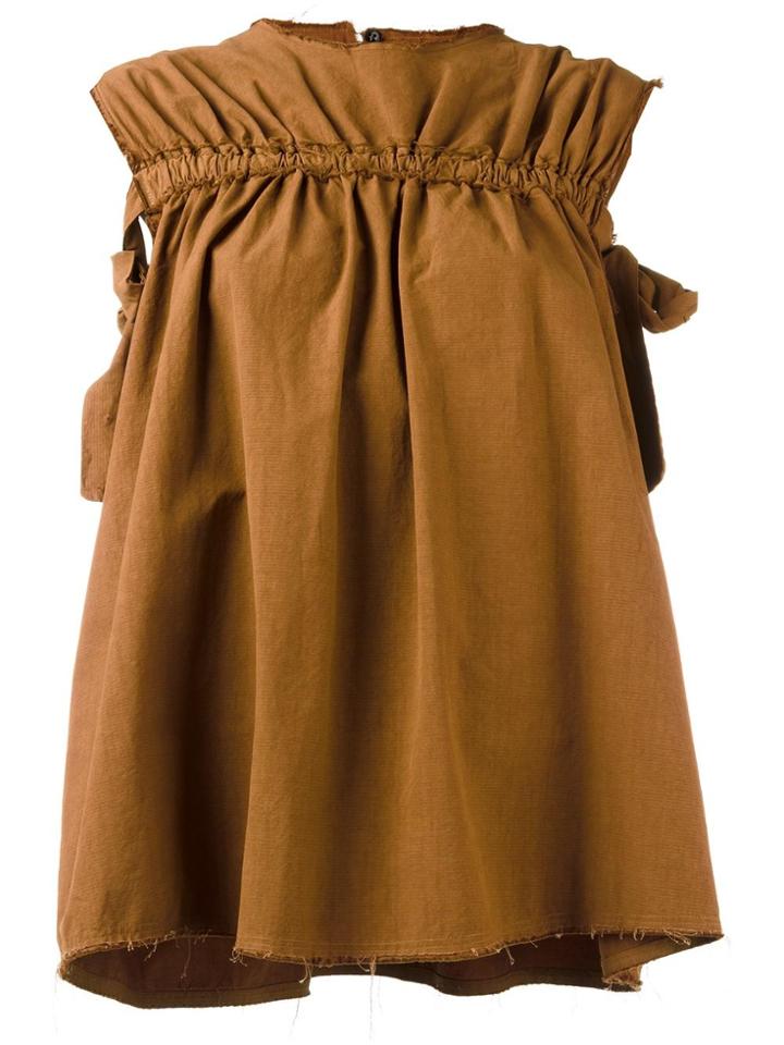 Damir Doma 'tassy' Top - Yellow & Orange