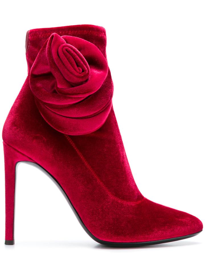 Giuseppe Zanotti Design Celeste Booties - Red