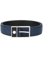 Dior Homme Classic Belt, Men's, Size: 105, Blue, Calf Leather