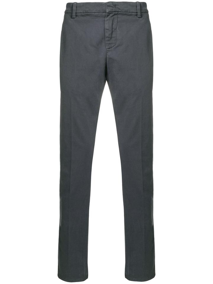 Dondup Pleated Trousers - Grey