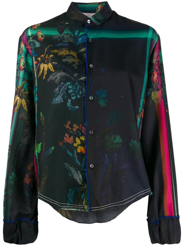 Rohka All-over Print Shirt - Blue