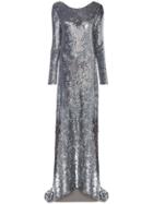 Ashish Wednesday Sequin Embellished Gown - Metallic