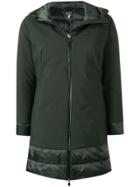 Save The Duck Padded Hooded Coat - Green