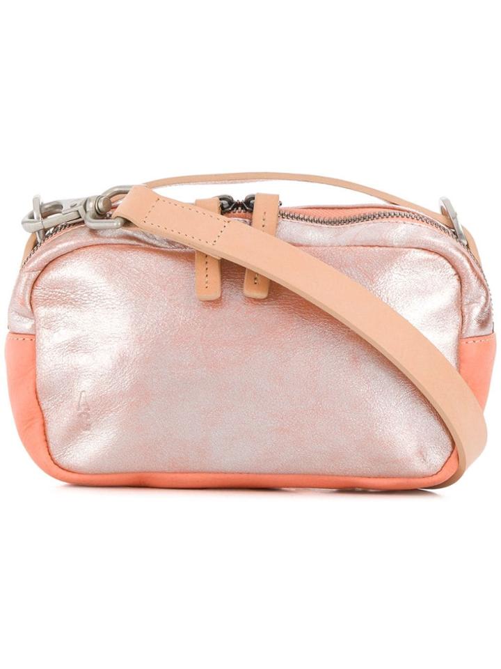 Ally Capellino Double Zip Crossbody Bag - Neutrals