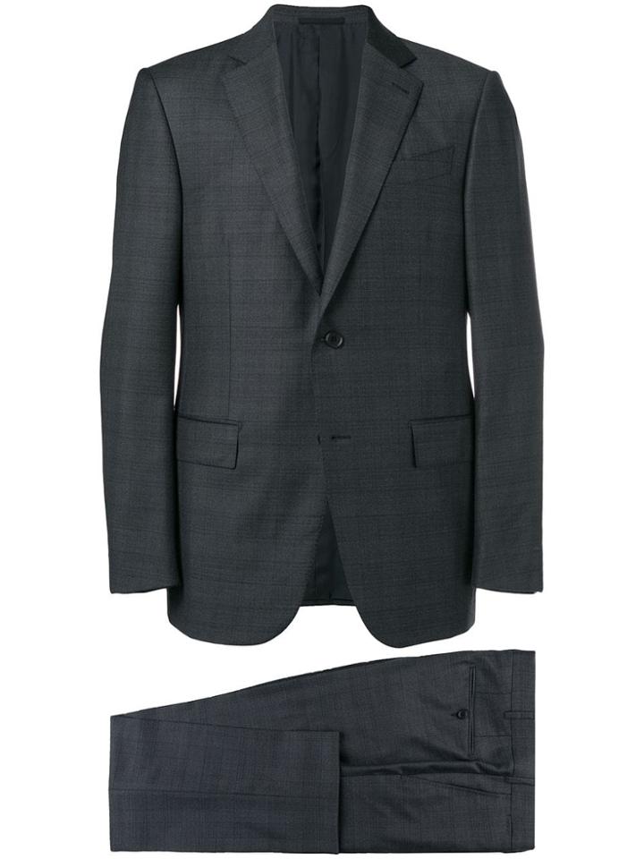 Ermenegildo Zegna Single Breasted Blazer - Grey