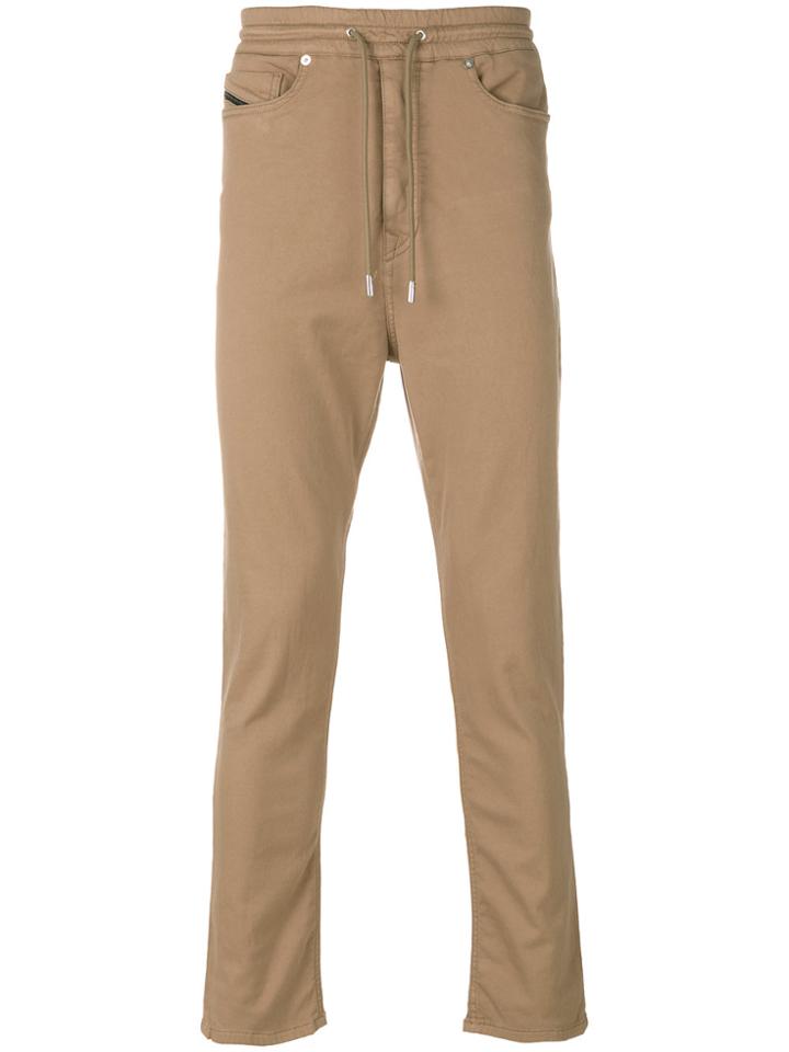 Diesel Black Gold Slim Fit Chinos - Brown