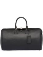 Prada Saffiano Leather Duffle Bag - Black