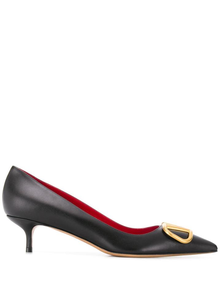 Valentino Valentino Garavani Vlogo Pumps - Black