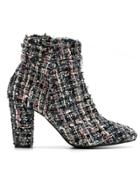 Olympiah Tweed Boots - Multicolour
