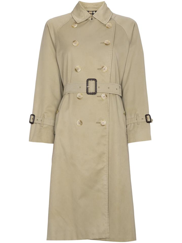 Burberry Restored Kensington Trench Coat - Green