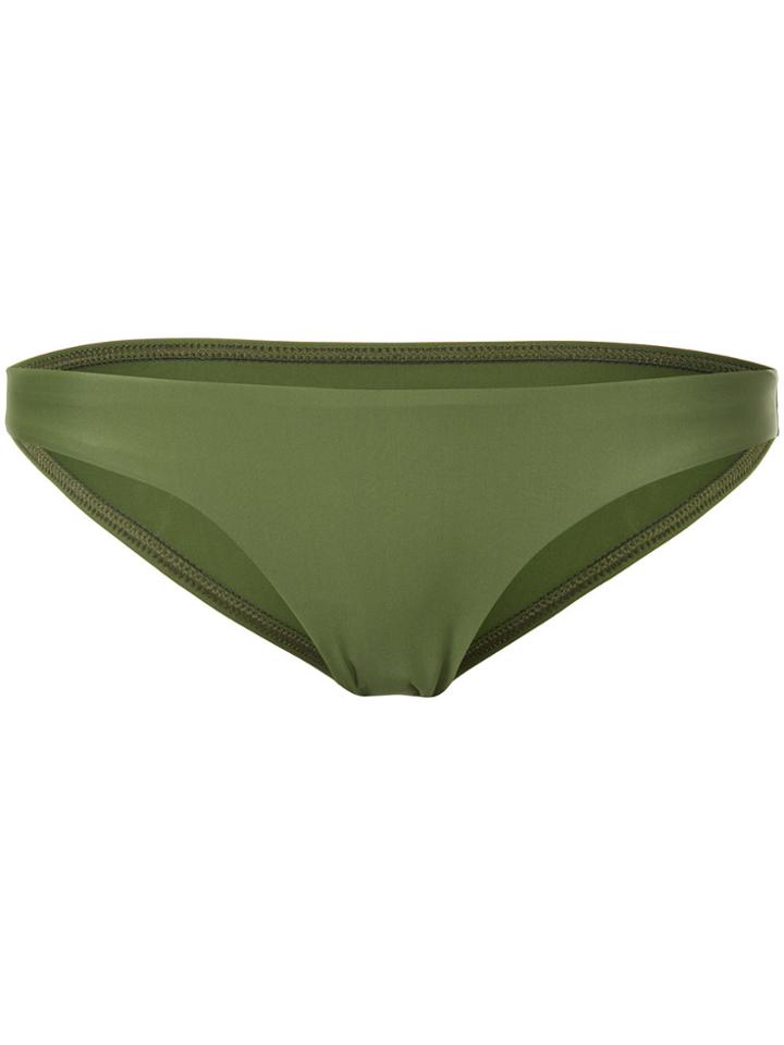 Matteau The Classic Brief Bikini Bottom - Green