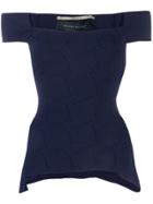 Roland Mouret 'beal' Top - Blue