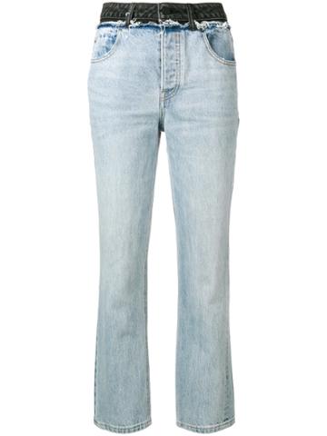T By Alexander Wang Boyfriend Jeans - Blue