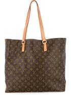 Louis Vuitton Vintage Cabas Alto Shoulder Tote - Brown