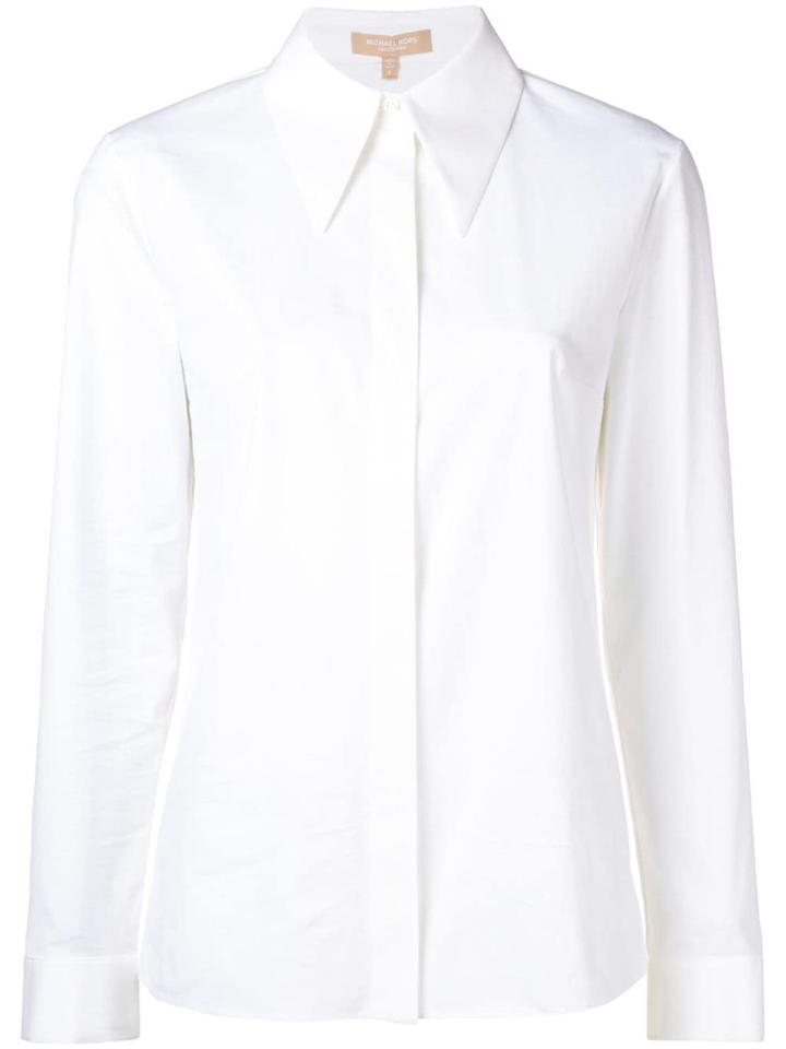 Michael Kors Collection Classic Longsleeved Shirt - White