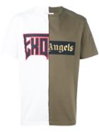 Palm Angels Bicolour Printed T-shirt