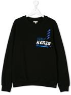 Kenzo Kids Teen Printed Sweatshirt - Black