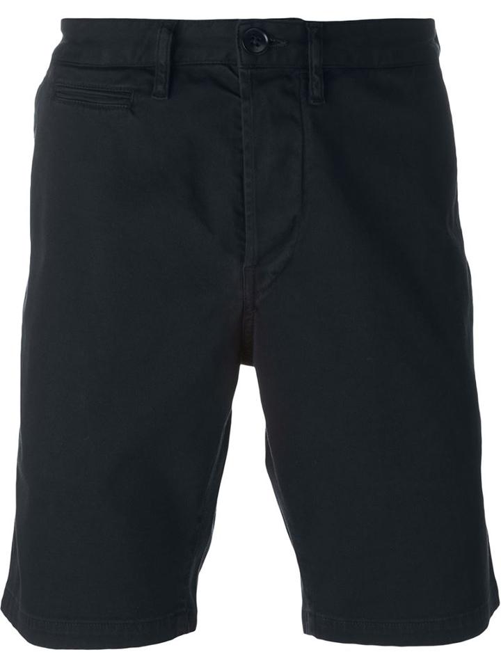 Paul Smith Jeans Chino Shorts, Men's, Size: 28, Blue, Cotton/spandex/elastane