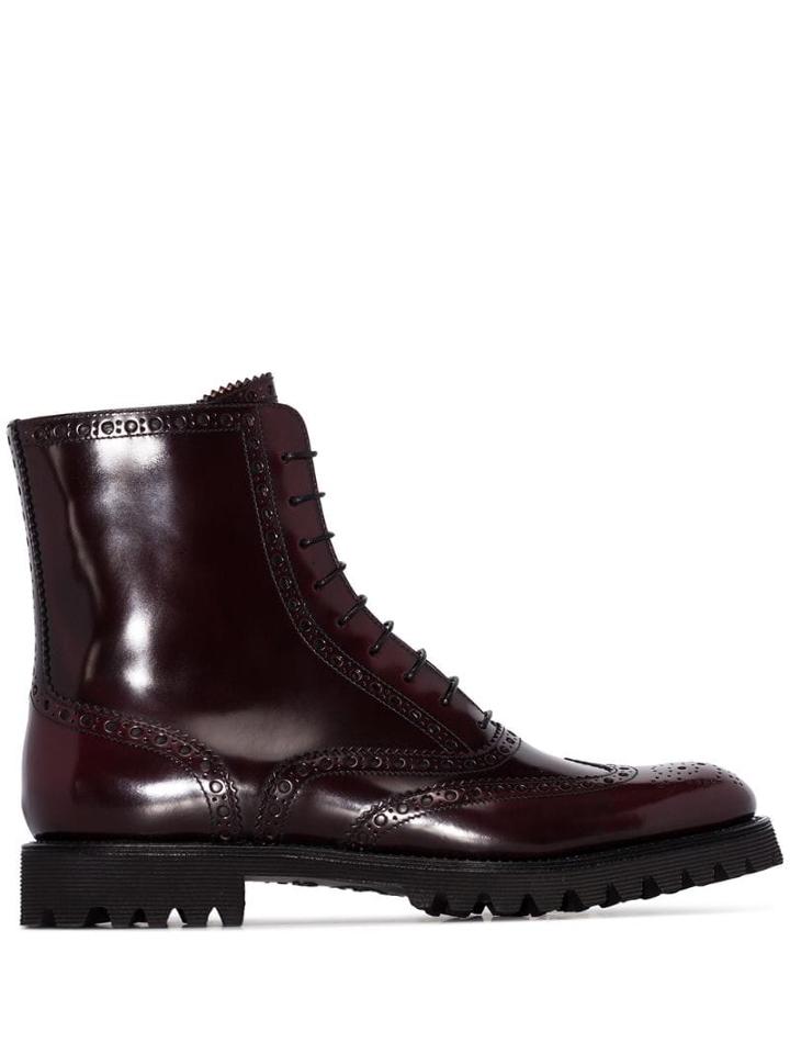 Church's Cammy Ankle Boots - Red