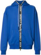 Mostly Heard Rarely Seen Zipped Hoodie - Blue