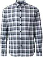 Kent & Curwen Buffalo Check Shirt, Men's, Size: Xxl, Grey, Cotton