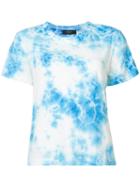 Amiri - Tie Dye T-shirt - Women - Cotton - L, Blue, Cotton