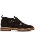 Santoni Buckle Loafers - Brown