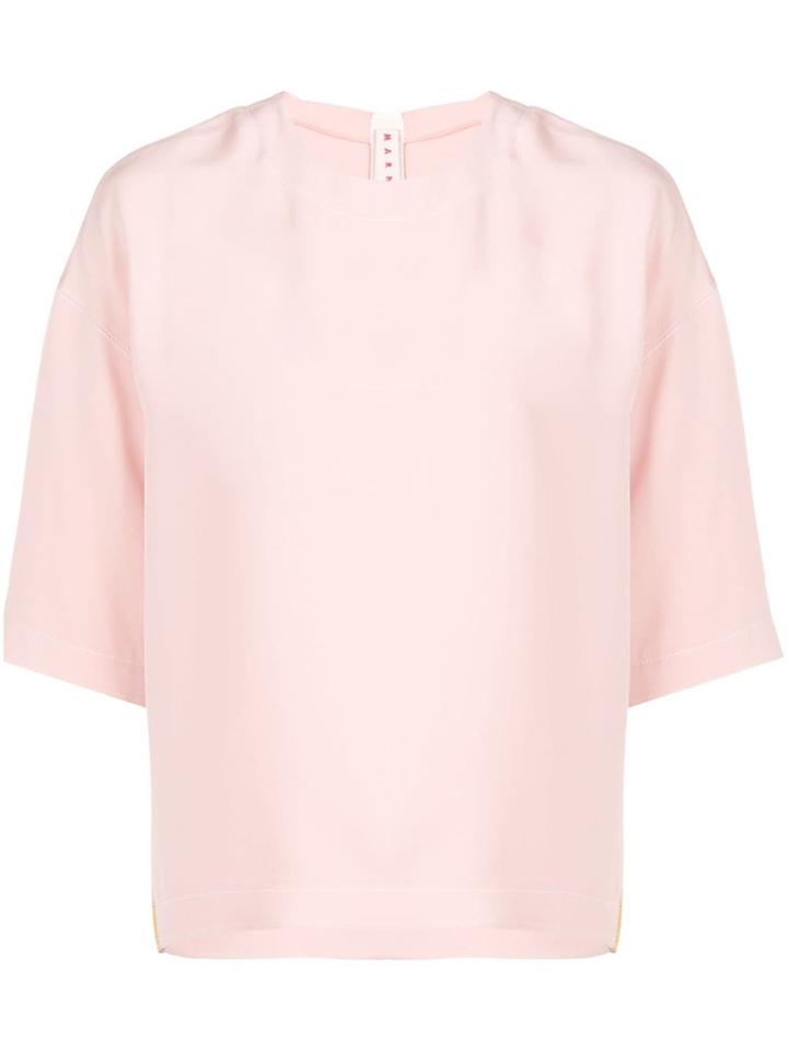 Marni Boxy-fit Blouse - Pink