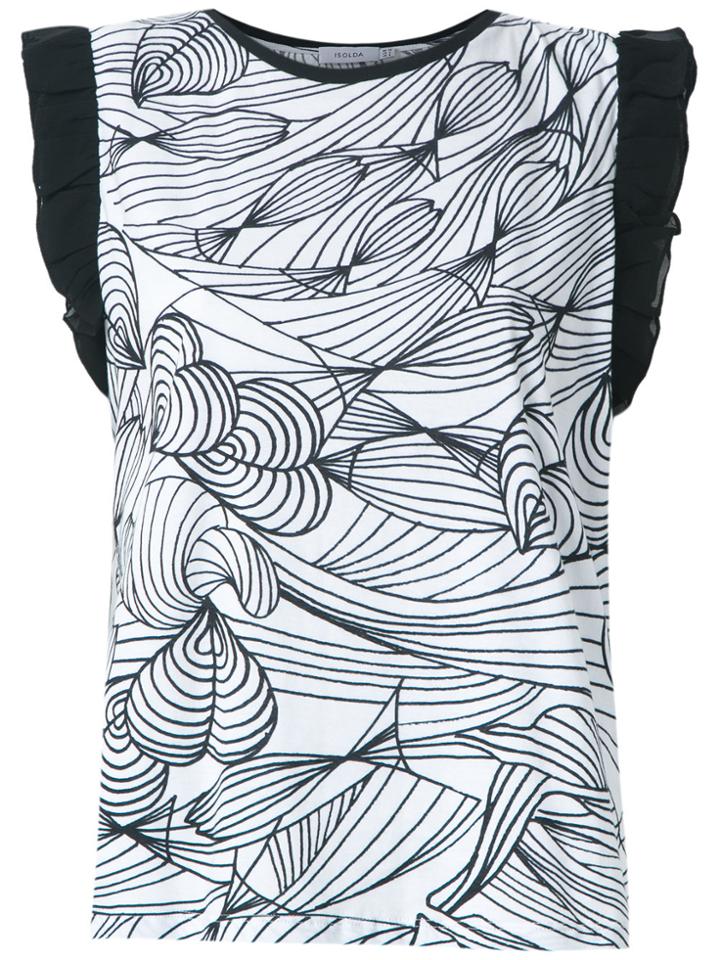 Isolda Graphic Print T-shirt - White