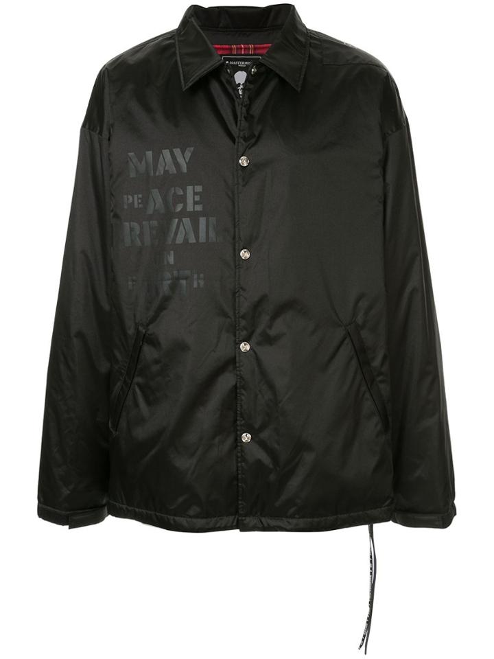 Mastermind Japan Padded Shirt Jacket - Black