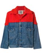 Levi's: Made & Crafted Oversized Embroidered Denim Jacket - Blue