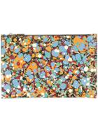 Victoria Beckham Paint Splatter Clutch Bag - Multicolour