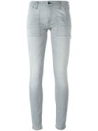 Rag & Bone Super Skinny Jeans, Women's, Size: 27, Grey, Cotton/spandex/elastane