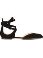 Gianvito Rossi 'pina' Ballerinas - Black
