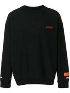 Heron Preston Slouchy Logo Sweatshirt - Black