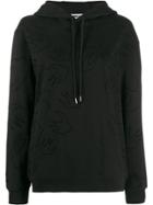 Mcq Alexander Mcqueen Swallow Detail Boyfriend Hoodie - Black