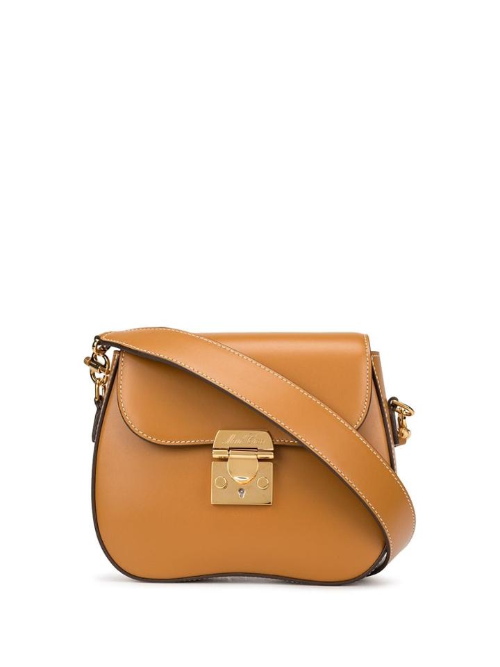 Mark Cross Foldover Shoulder Bag - Brown
