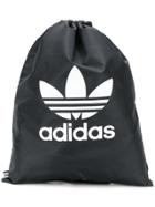 Adidas Logo Drawstring Backpack - Black